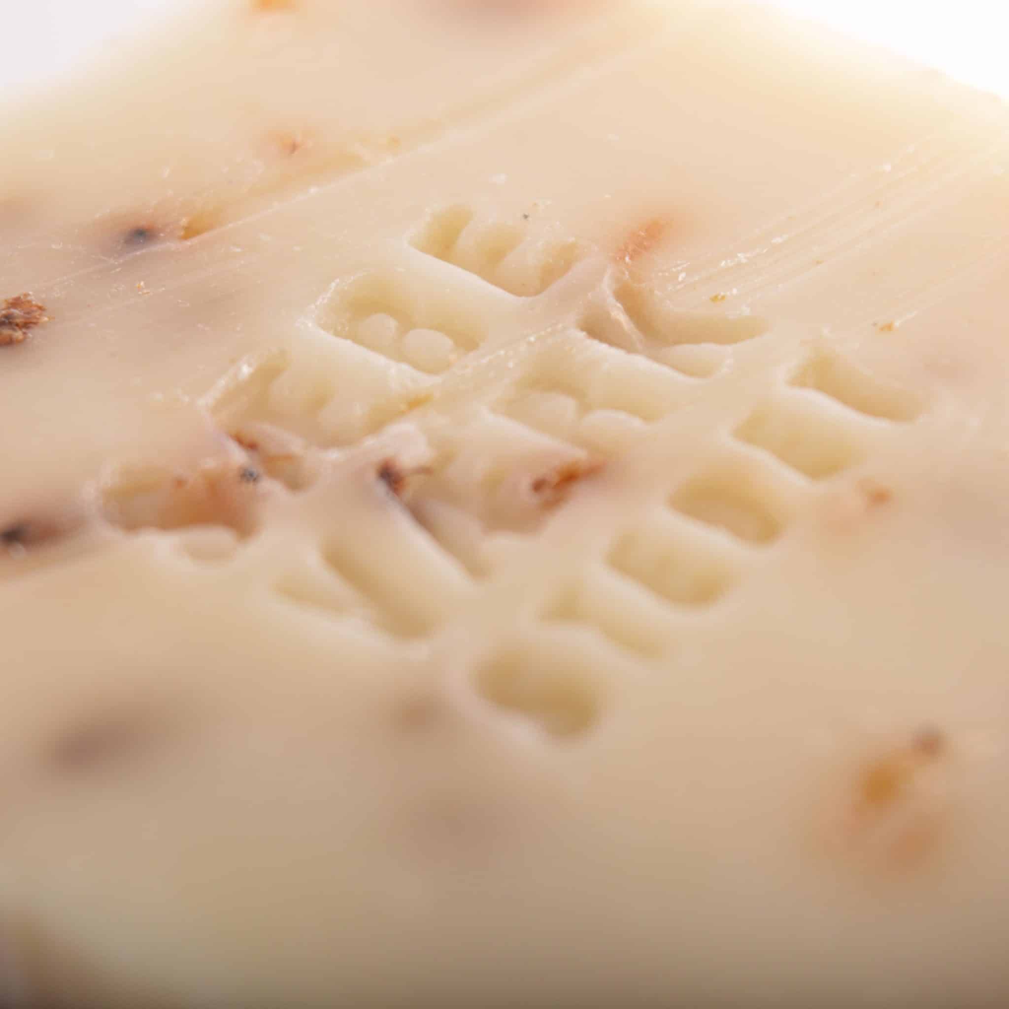 Alle sæberne får Sæbeværkstedets stempel