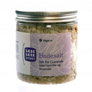Badesalt med Kamille og Lavendel