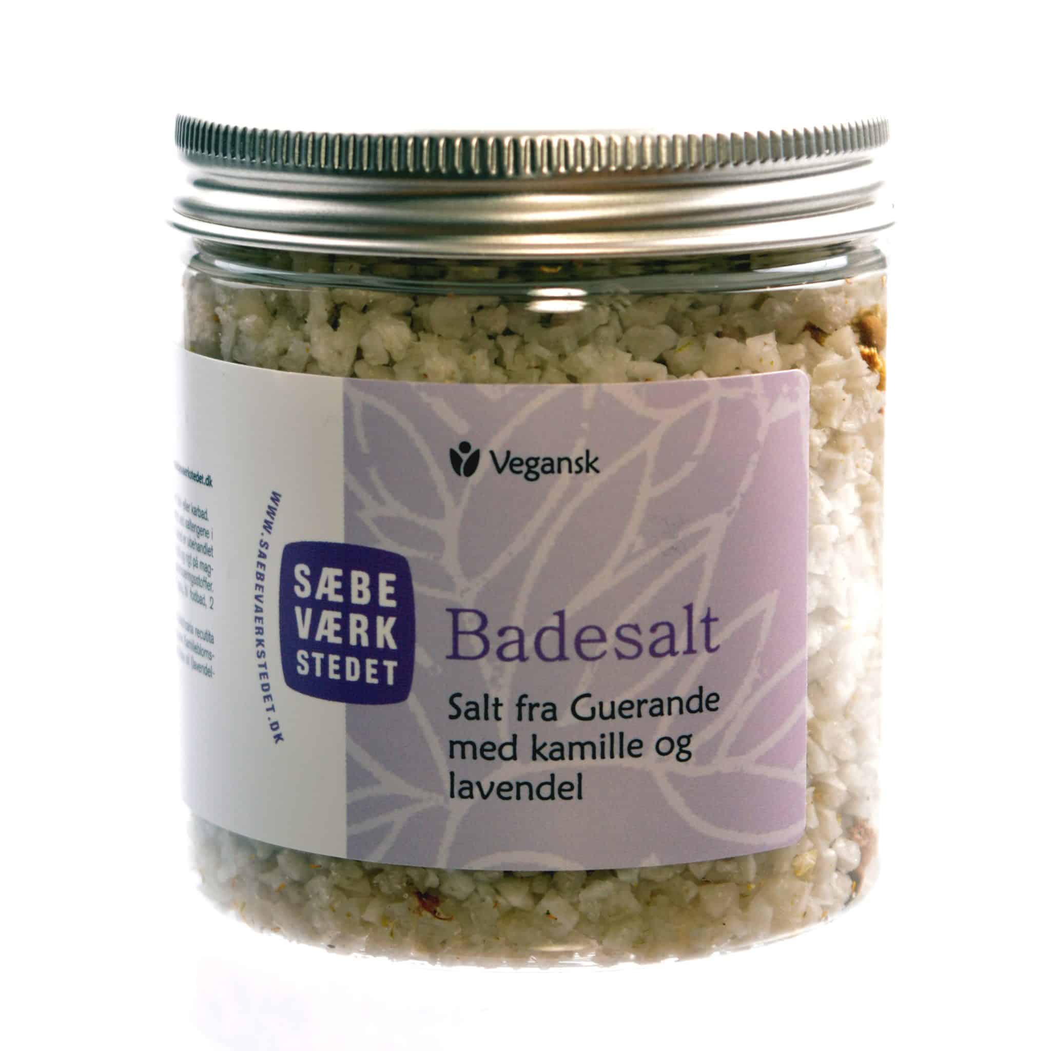 Badesalt med Kamille og Lavendel